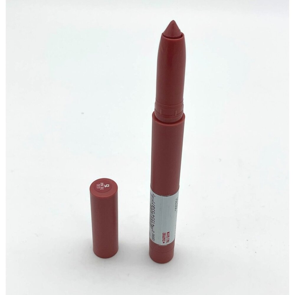 Maybelline Super Stay Ink Crayon Lipstick 15 Lead The Way NWT